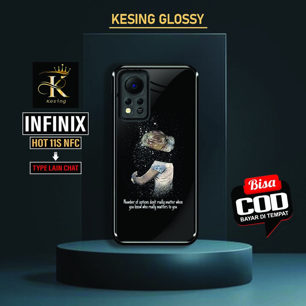 Case Infinix Hot 11S NFC - Case Infinix Hot 11S NFC Terbaru - Hardcase Infinix - Softcase Hot 11S NFC - Silicon Handphone - Kesing Protect - Case Fashion [ COPEL HITAM ] - Case Elegant - Case Terlaris - Case Murah Infinix -