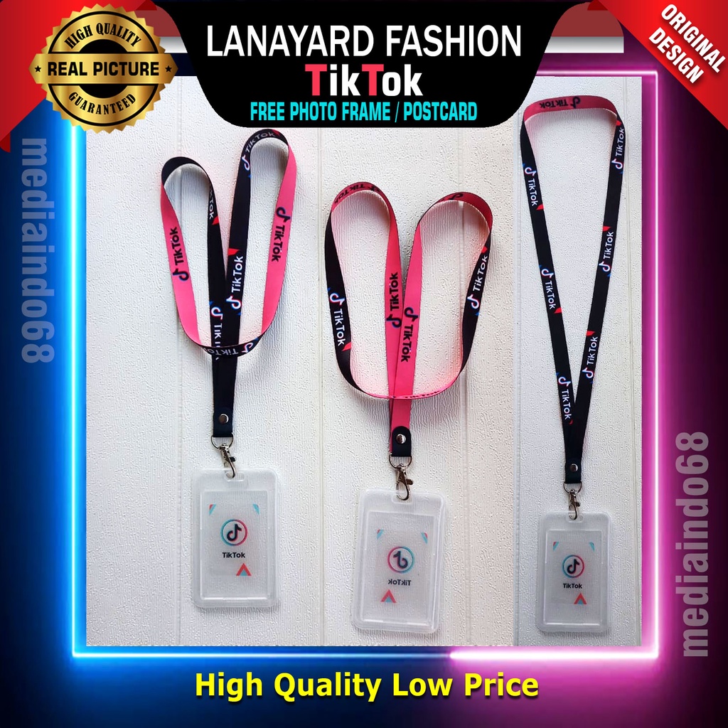 

Ready stock Lanyard/Tali Gantungan ID Card Fashion TikTok & Strap Tali Gantungan HP