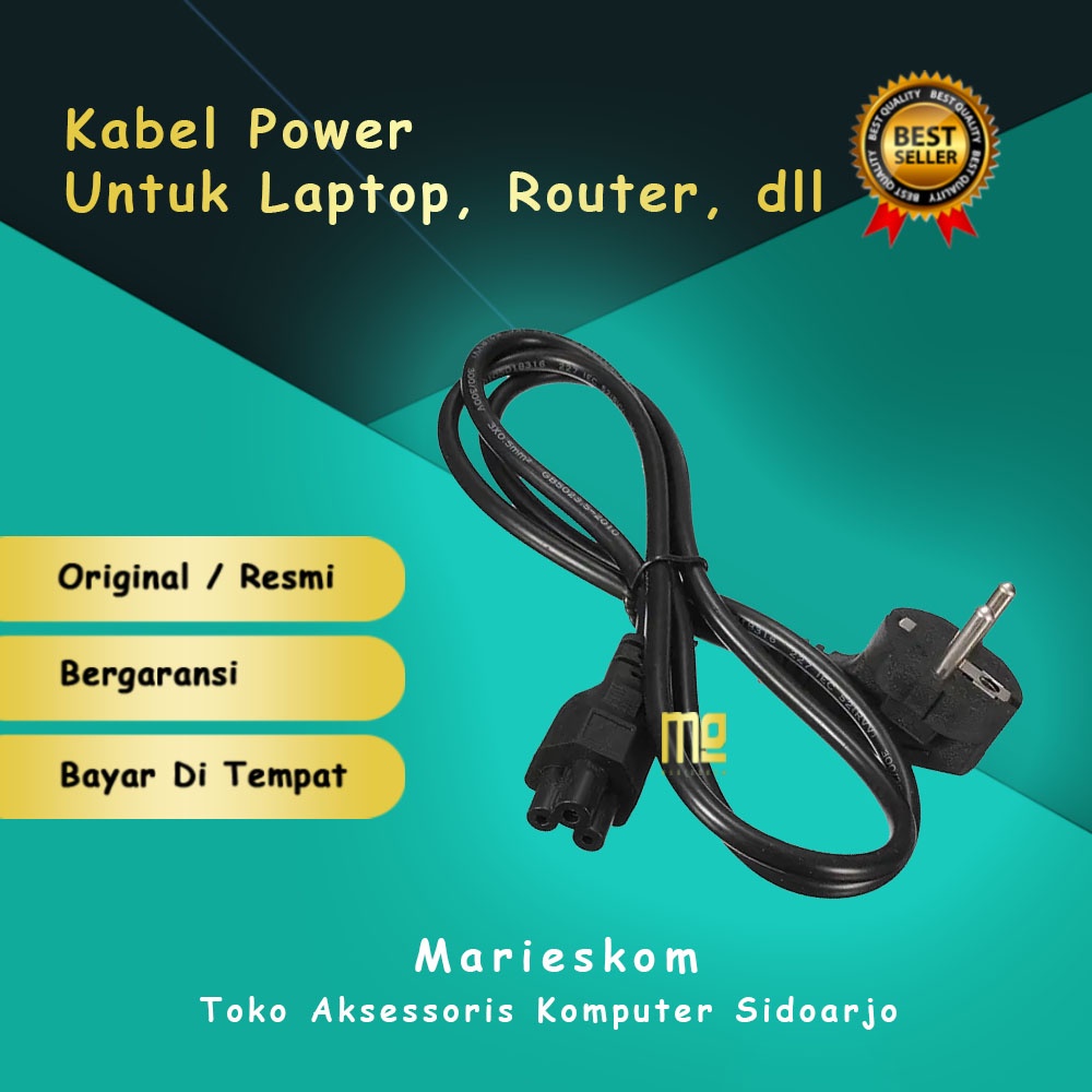 Jual KABEL POWER ADAPTOR CHARGER LAPTOP NOTEBOOK NETBOOK Shopee Indonesia