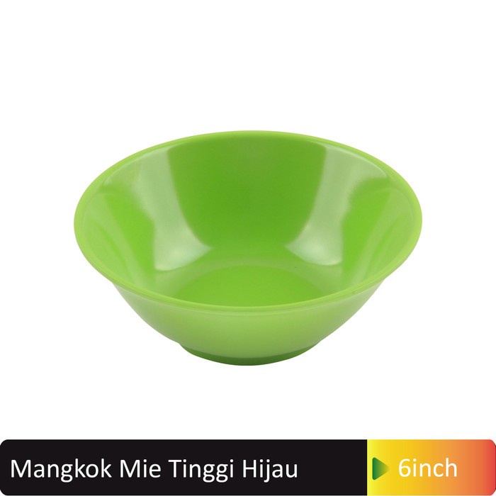 IGI GLORI Melamine Mangkok Mie Tinggi Melamin 6 Inch G4260 - Orange - Orange