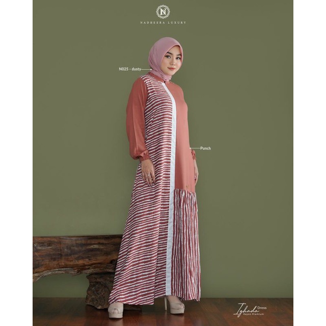 COD ✅ IGHADA DRESS BY NADHEERA LUXURY | DRESS PREMIUM