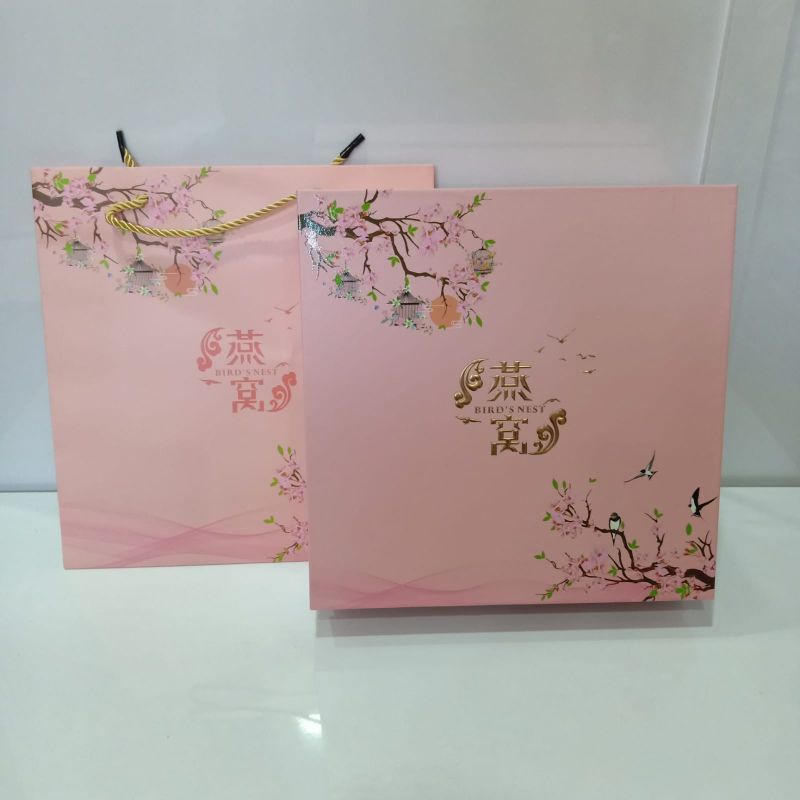 

kotak mewah pink burung/uk 250gr