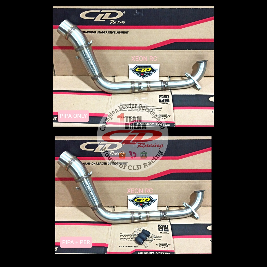PIPA/HEADER/LEHERAN/KNALPOT CLD RACING XEON RC INLET 50MM C3
