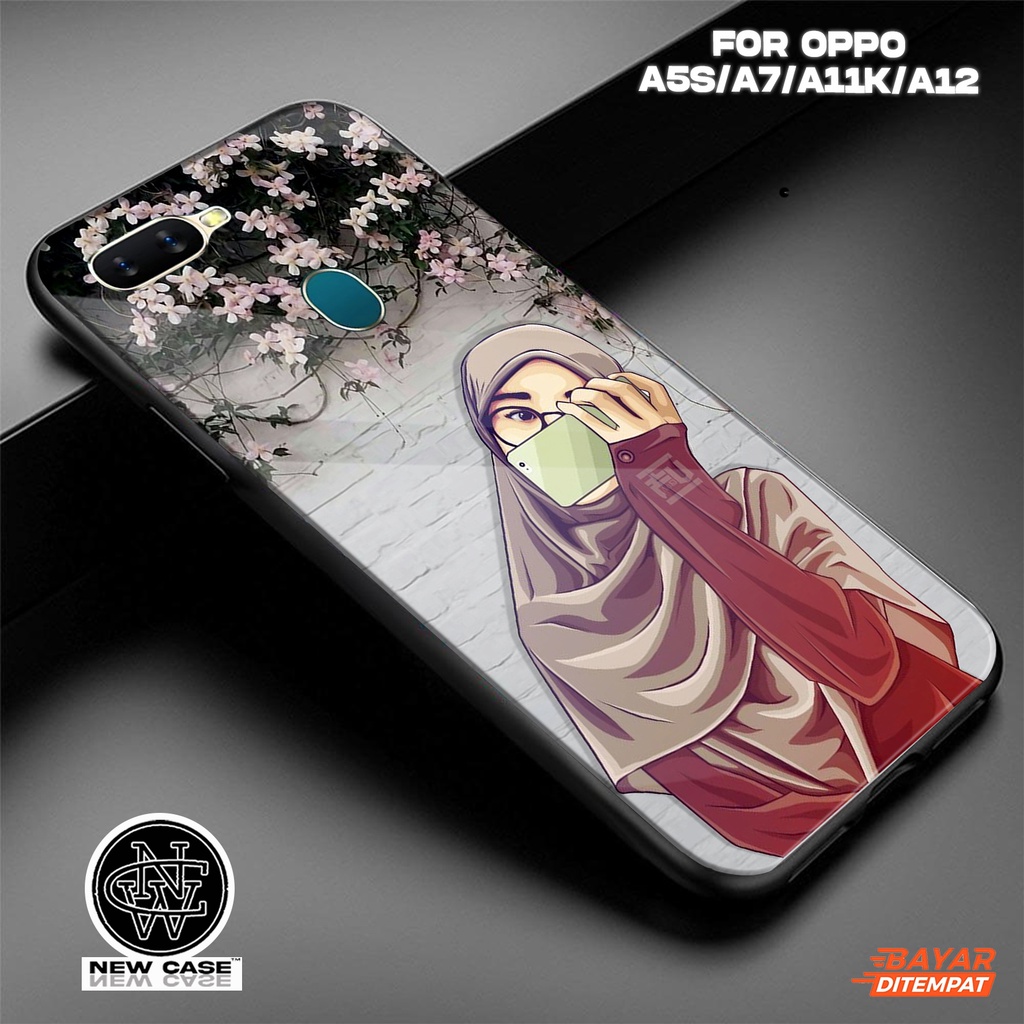 Case OPPO A5S/A7/A11K/A12 - Casing OPPO A5S/A7/A11K/A12 Terbaru 2022 Case lord case14 [ case HIJAB ]