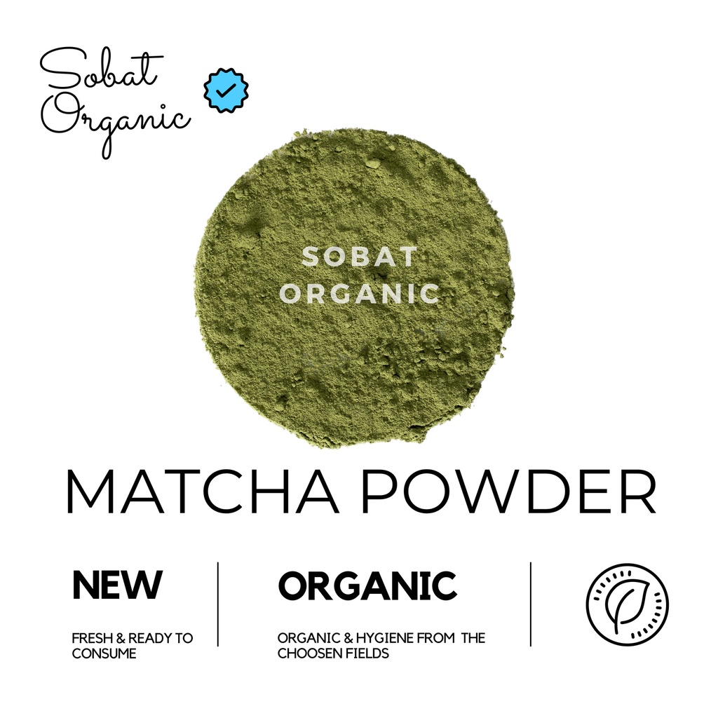 

Matcha Powder Bubuk Teh Hijau Asli 100 gr