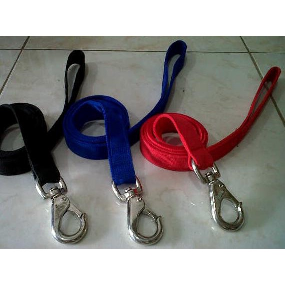 tali tuntun / leash snap hook besar (anjing medium-besar)