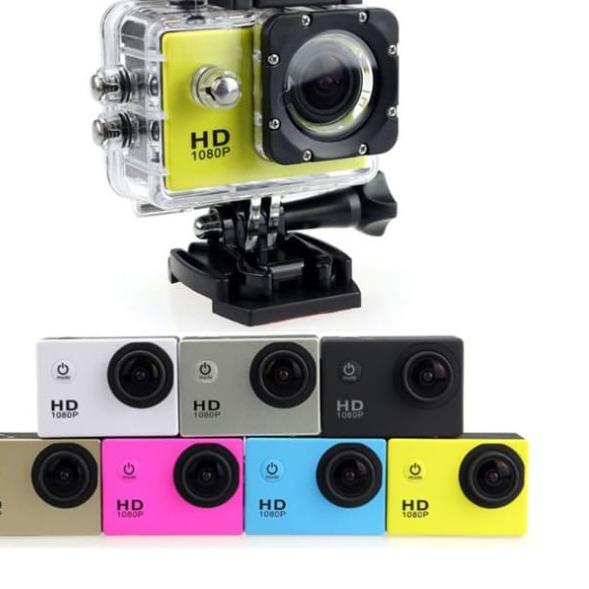 Sport Action Camera 1080P / Sportcam 1080P NON WIFI Gopro - Putih