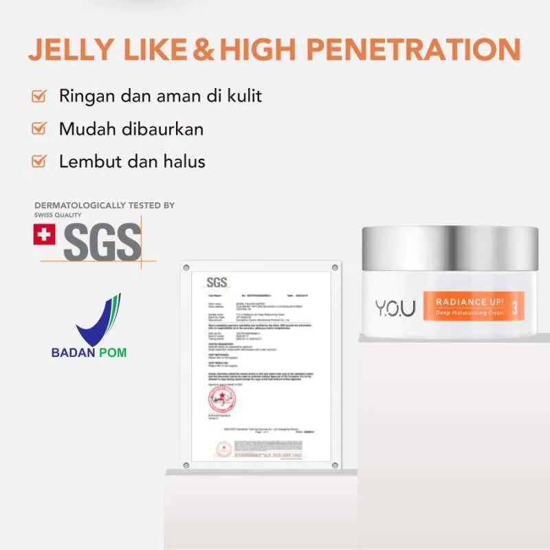 ★ BB ★ Y.O.U Radiance Up! Deep Moisturizing Cream - Ceramide + Snow Mushroom Deep Moisturizing Cream | YOU