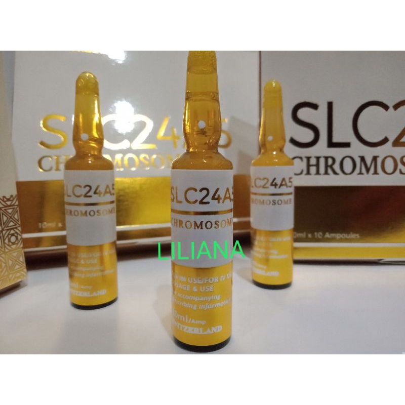 SLC24A5 Chromosome gold 10mili.GRATIS ONGKIR FREE PURE+WHITE BOSTER