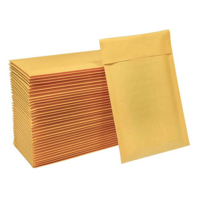 

Amplop kertas kraft bubble wrap 50 pcs