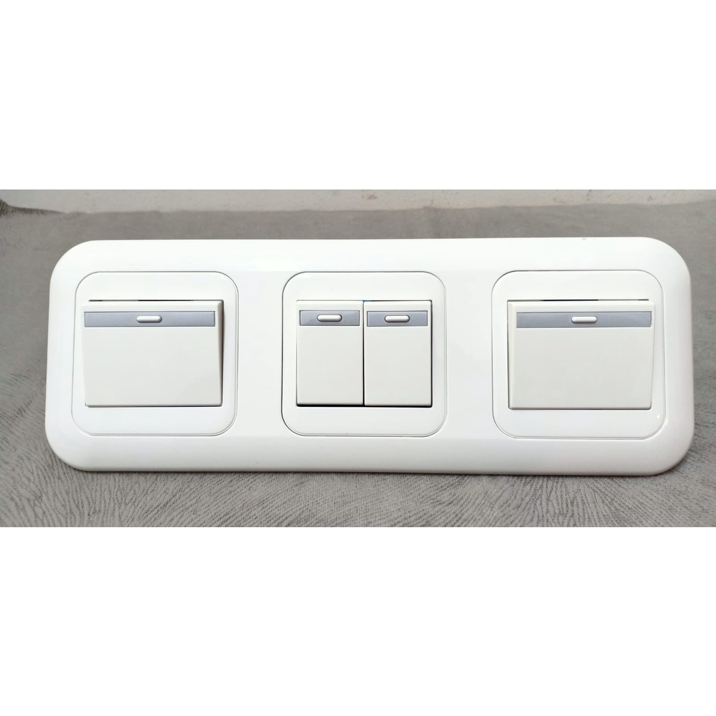 Panasonic Saklar WEJ5541+WEJ5531+WEJ7823+WEJ30029 - White