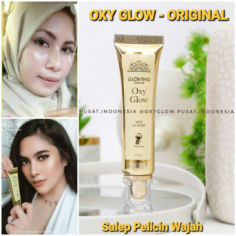 OXY GLOW - SALEP PELICIN WAJAH - GLOWING - ORIGINAL 100%
