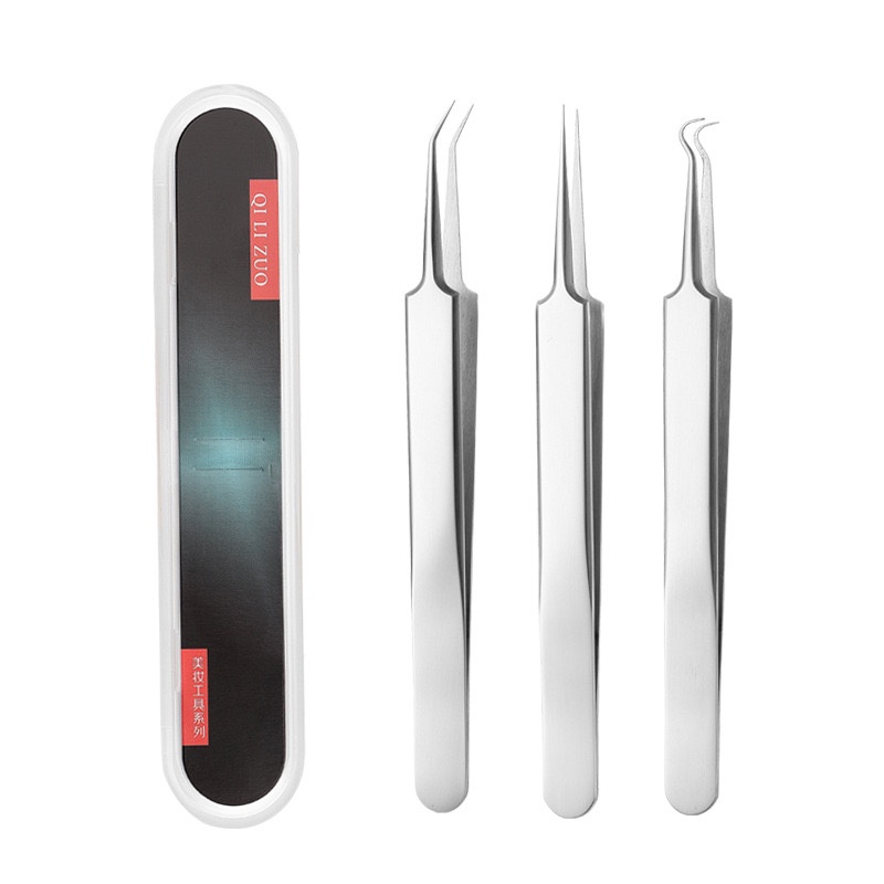 ORIGINAL IMPOR SET PINSET 3 IN 1 LURUS TAJAM DENGAN BOX PILIH WALET PENCET KOMEDO KAPAS VA PE