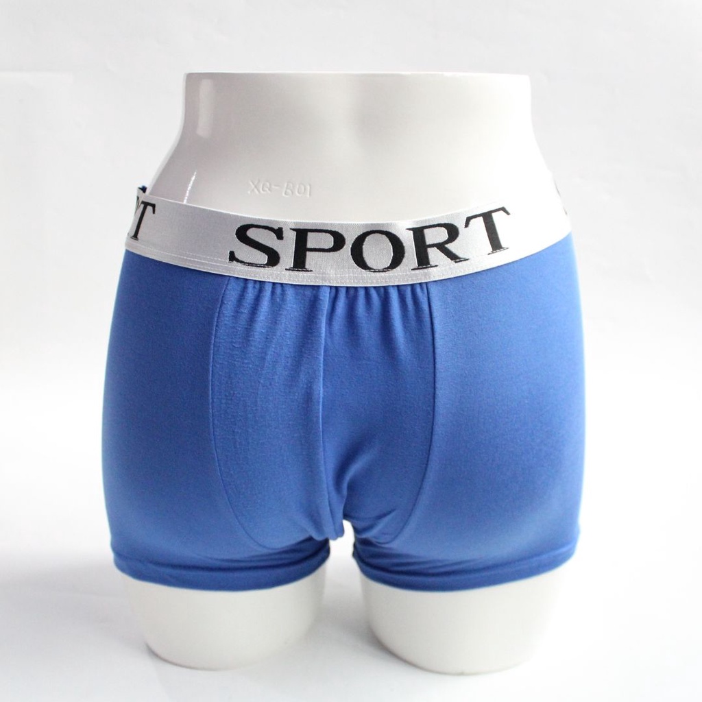 NUZ - Celana Dalam Pria Boxer Dewasa anti bakteri cd Seamless Import Sport Premium