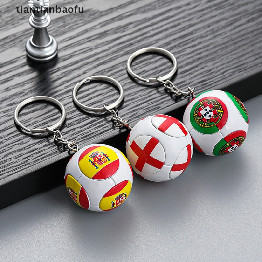 Gantungan Kunci Desain Bendera Negara Peserta Piala Dunia National Team ^ tiantianbaofu 2022