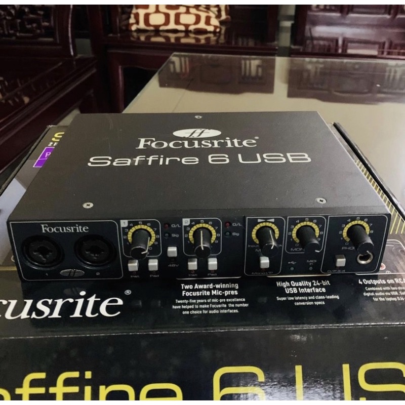 Focusrite Saffire Usb 6 Second