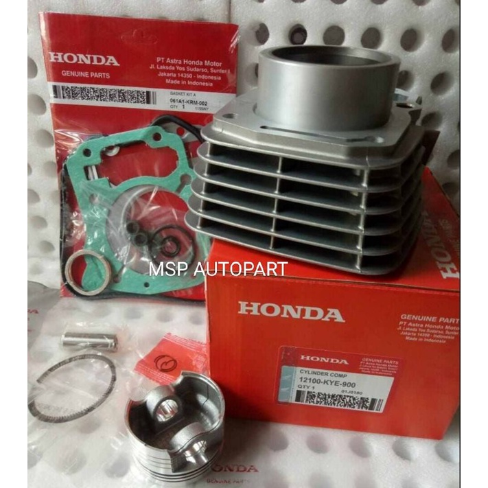 BLOK SEHER KIT HONDA MEGAPRO NEW MEGAPRO MONOSHOCK VERZA  KYE