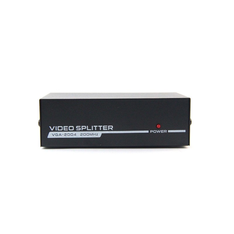 VGA SPLITTER 1-2/1-4 200MHz TERMURAH INCLUDE ADAPTOR - ACC KOMPUTER VGA SPLITTER 2 PORT DAN 4PORT