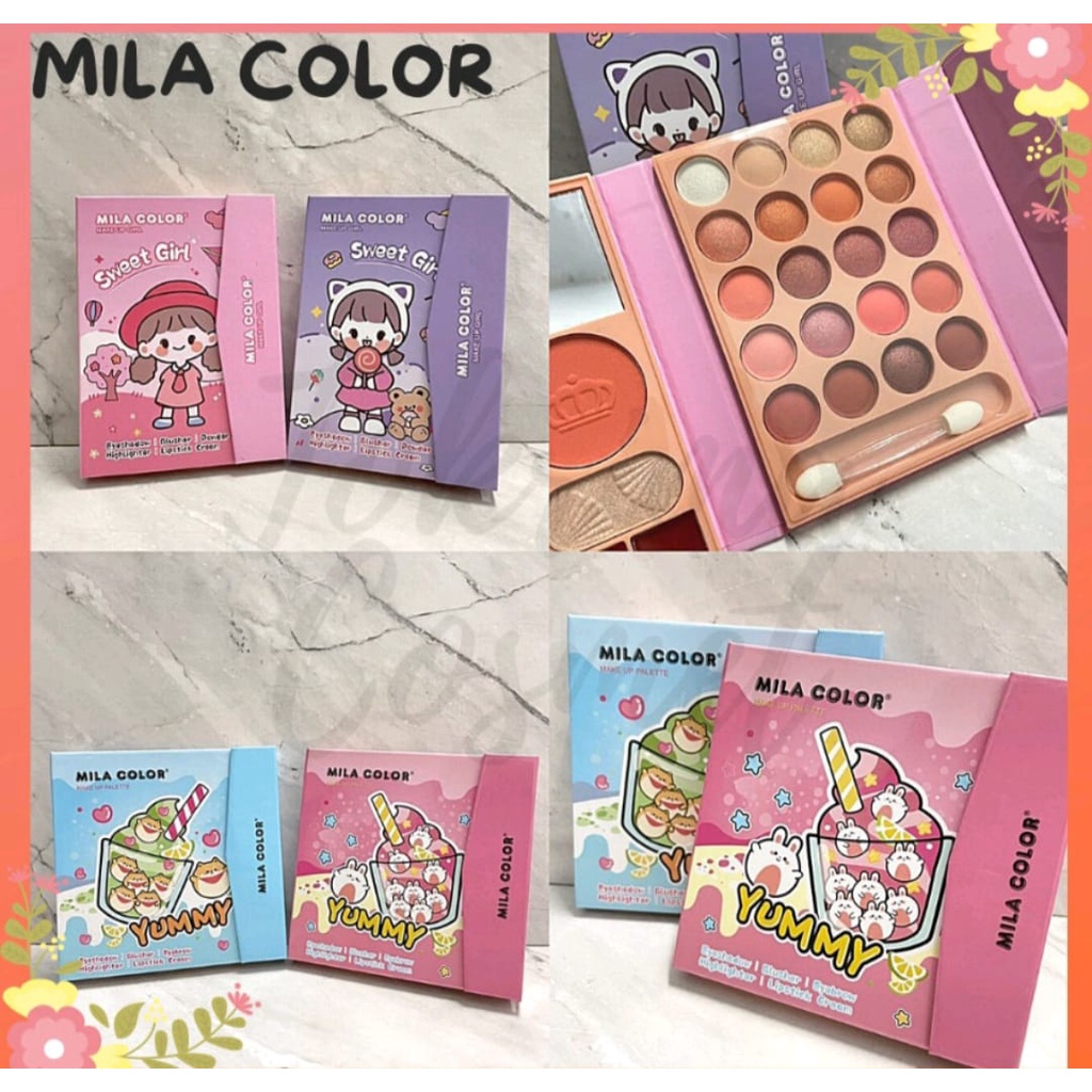 MILA COLOR EYESHADOW PALETTE