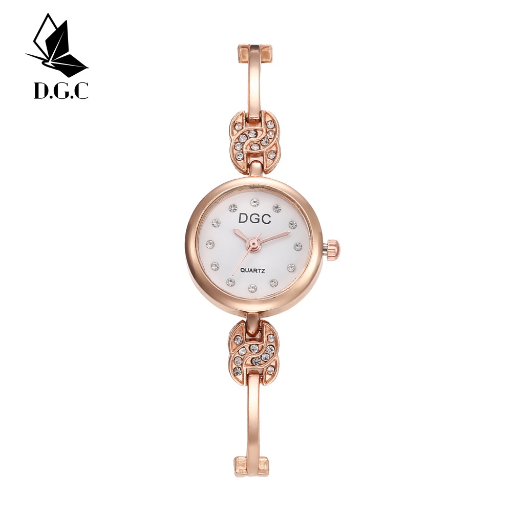 D.G.C✅Jam Tangan Wanita Kuarsa Wanita Diamond Import Fashion Titanium Cewek Quartz W244