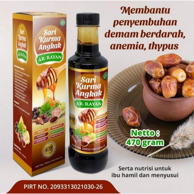 

Sari Kurma Angkak Arrayyan Sari Kurma Jambu Biji Plus Propolis