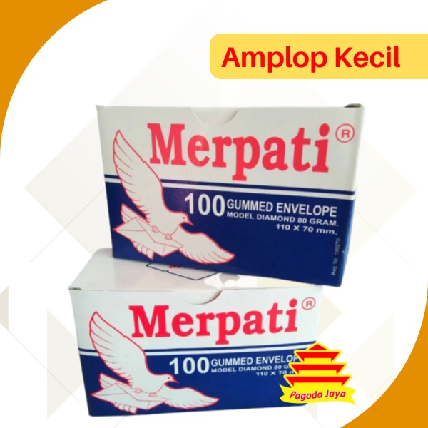 

Amplop Merpati Kecil 110 x 70 mm Termurah!!