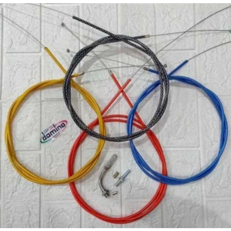 Kabel Gas Serat 130cm - 190cm  tali gas spontan untuk semua motor