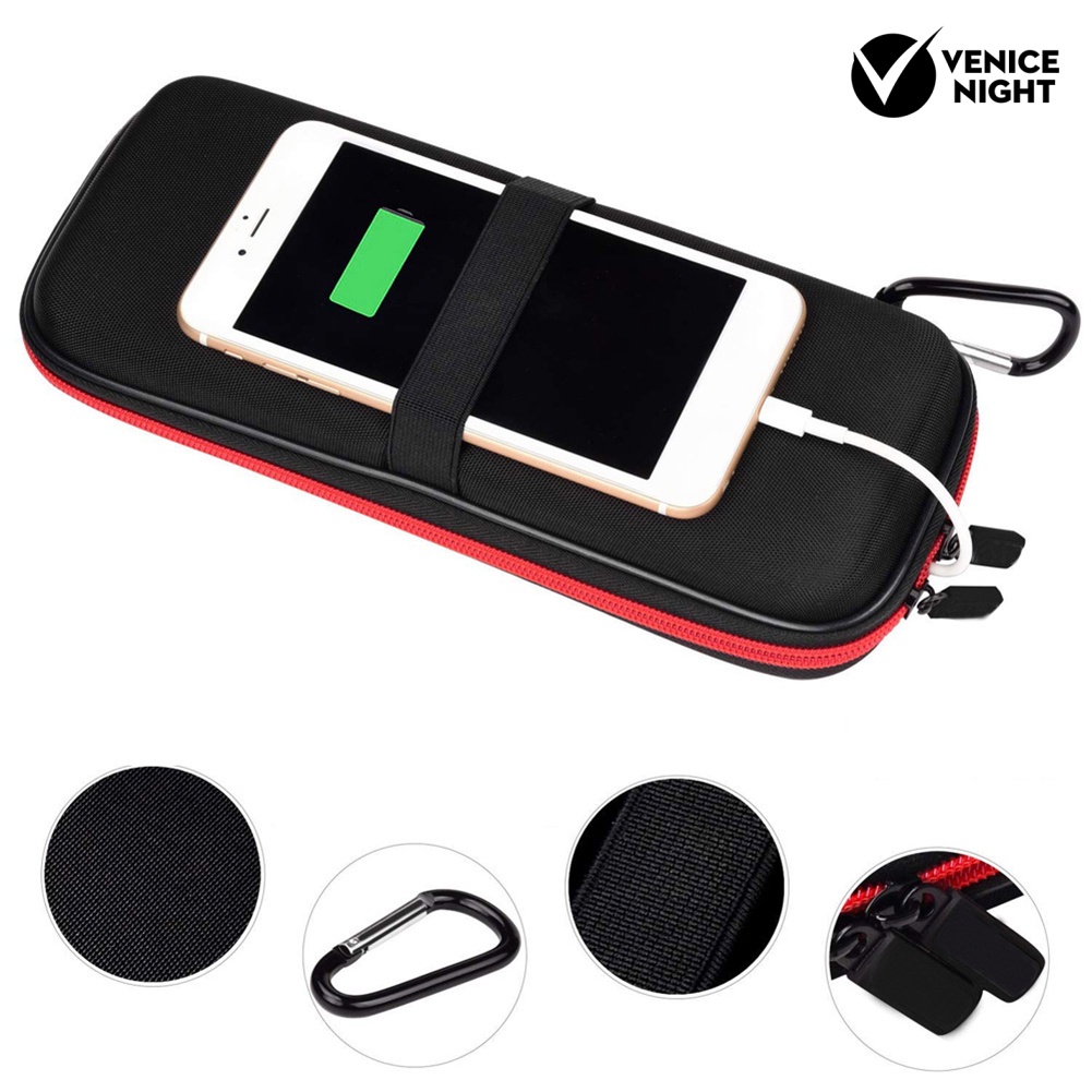 (VNEP) (Berkabel) Portable Universal Hard Power Bank Penyimpanan Eksternal Case Carrying Pouch