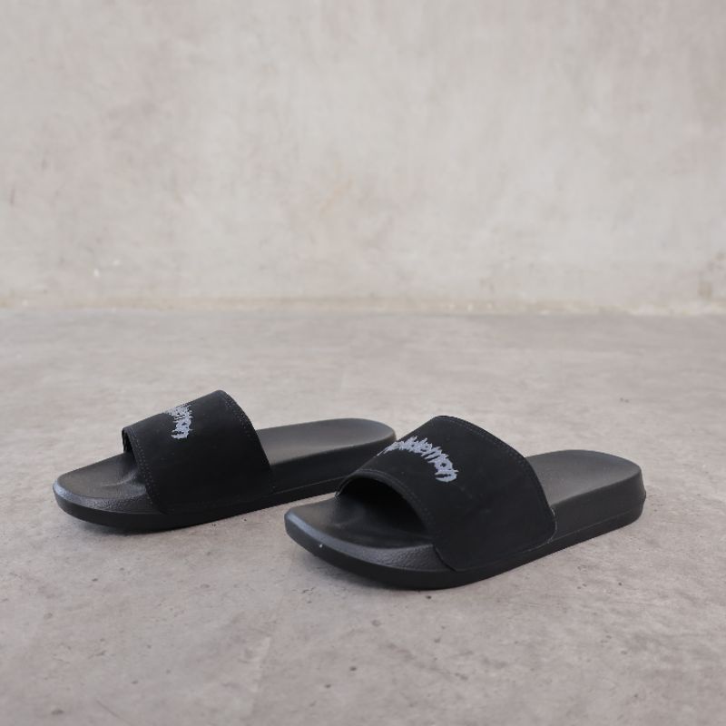 sandal slop hell demon pria wanita icarus footwear