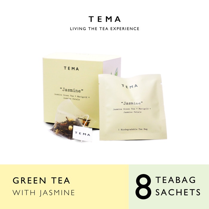 

TEMA TEA BAGS - JASMINE / GREEN JASMINE
