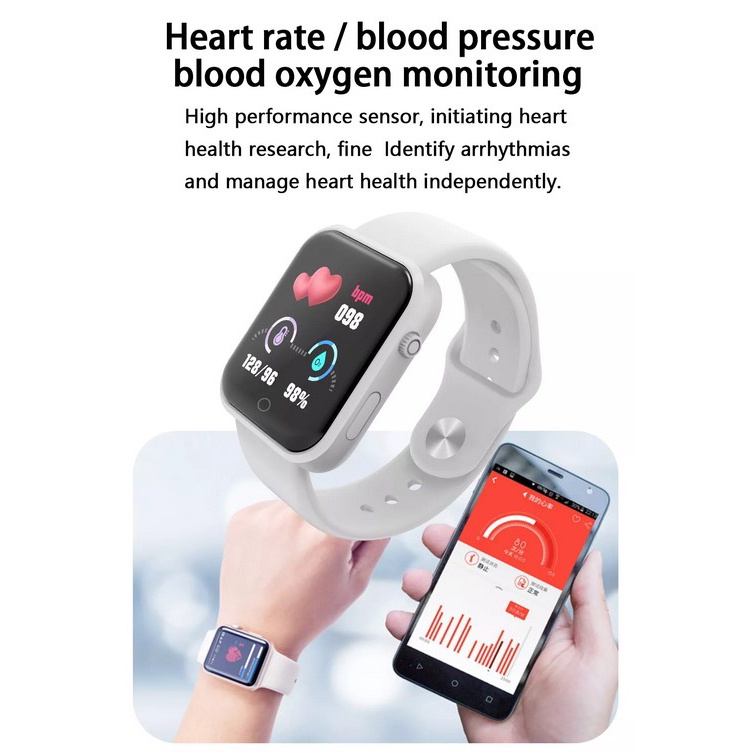 SKMEI Smartwatch Sport Fitness Tracker Heart Rate - D20L - Black