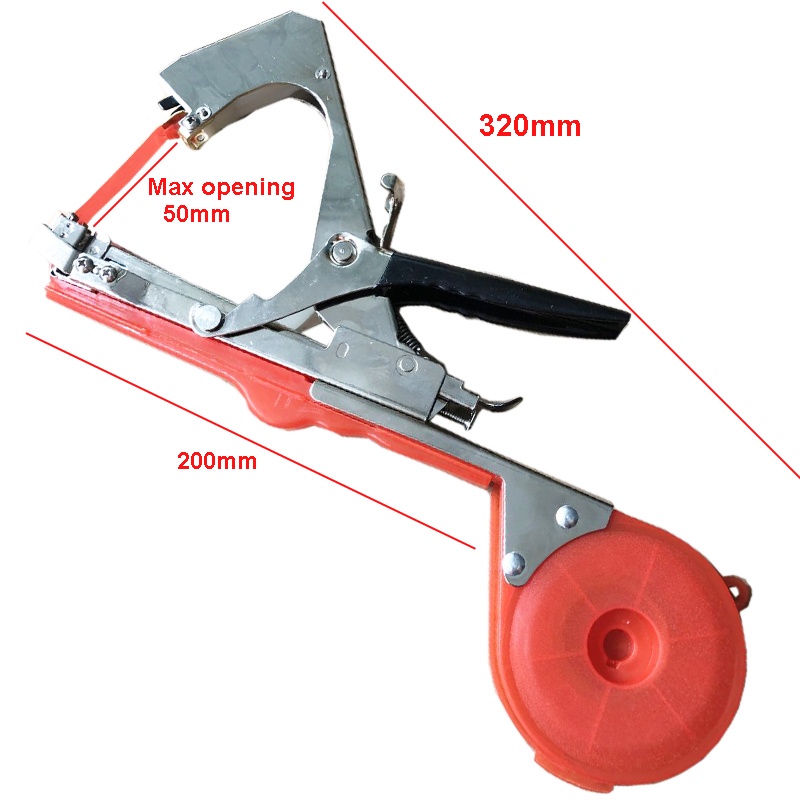 Tapetool Hand Tying Machine Alat Pengikat Lanjaran Tanaman Paket Refill Mujati Agrostar Set Tape Tool Isi 20 Roll