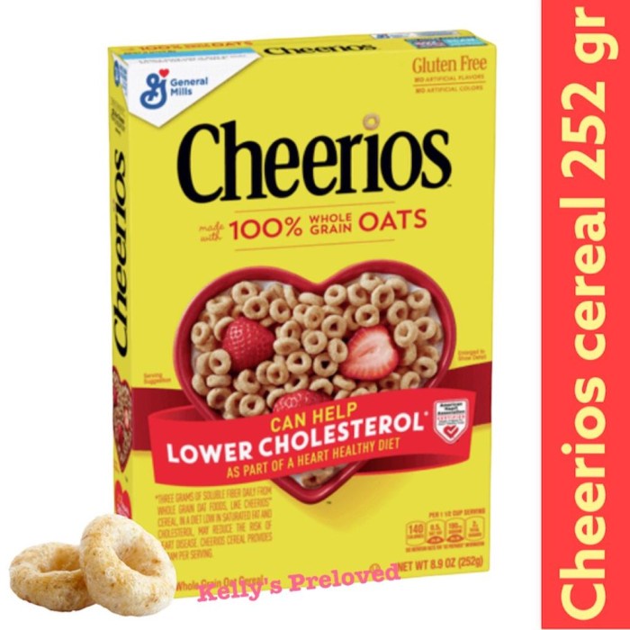 

Sereal Cheerios Cereal 8.9 Oz ( 252 Gr ) General Mills Product Of Usa