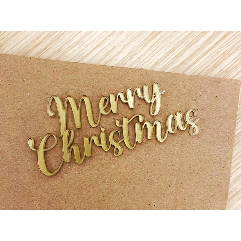 

Akrilik MERRY CHRISTMAS TANPA TUSUKAN 3mm