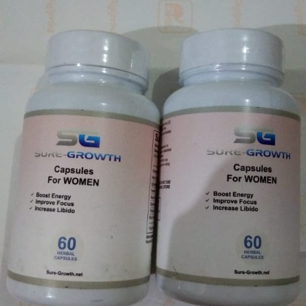 Sure Growth For Women Libido Suplemen Stamina Wanita Peningkat Gairah