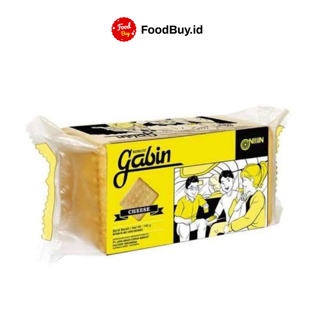 

Nissin Gabin Keju 140 gr