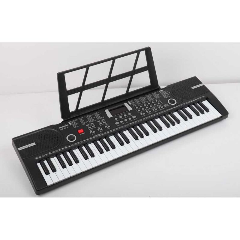 BDMUSIC Keyboard Musikal Anak 61 Keys dengan Mikrofon - BD-612