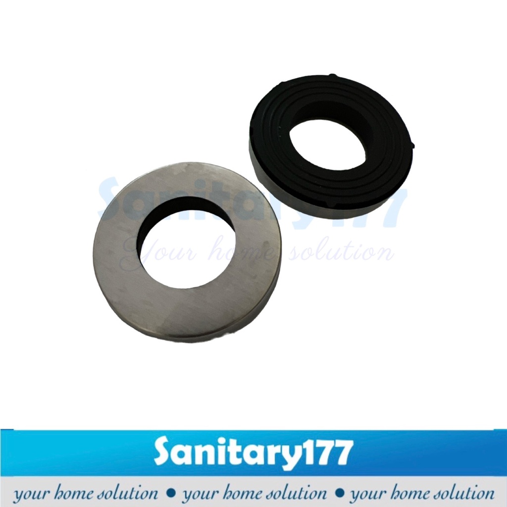 Ring penutup 4cm + karet ring o bulat stainless doff bisa untuk kran angsa sink meja cover tutup keran air