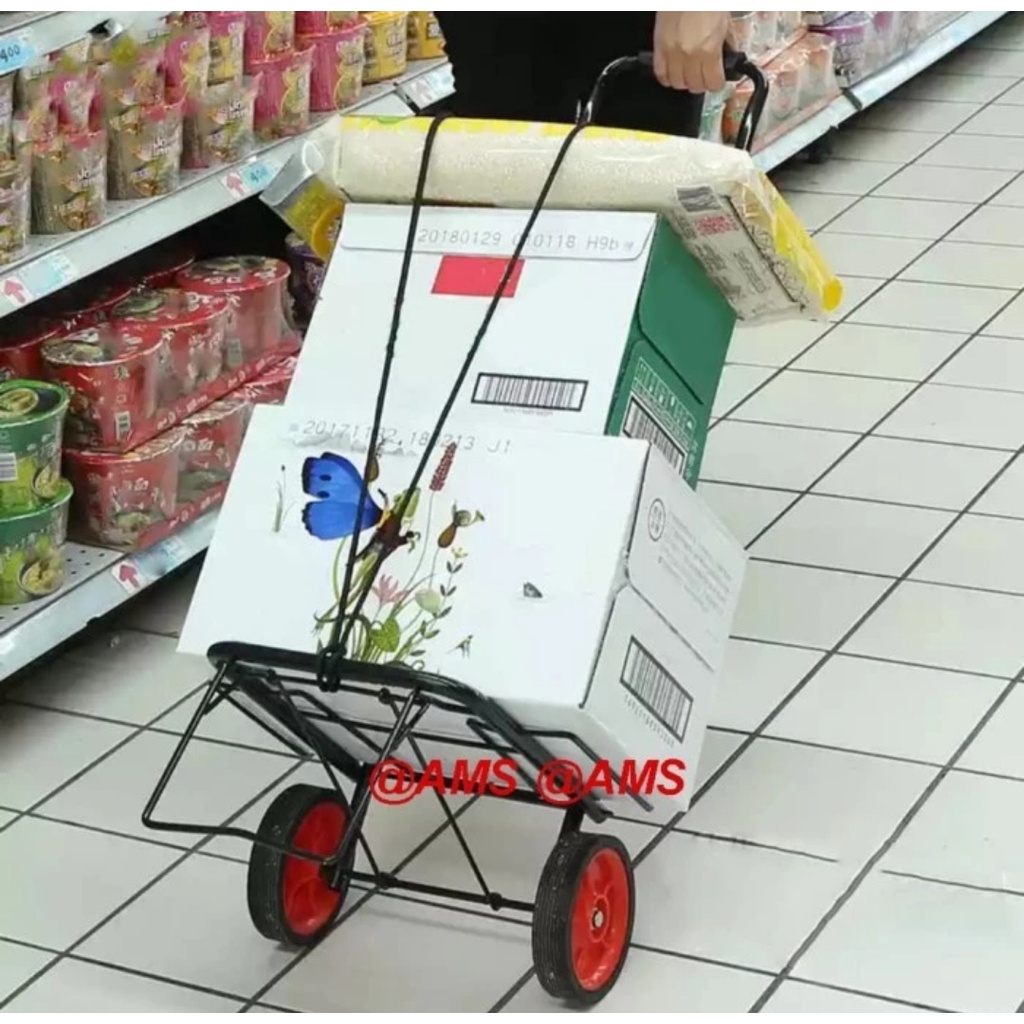 Trolley / Troli Lipat / Troli Bonus Tali Serbaguna Portable Galon Elpiji LPG Trolly