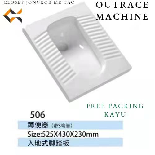 Kloset Jongkok Segi Merk MR TAO