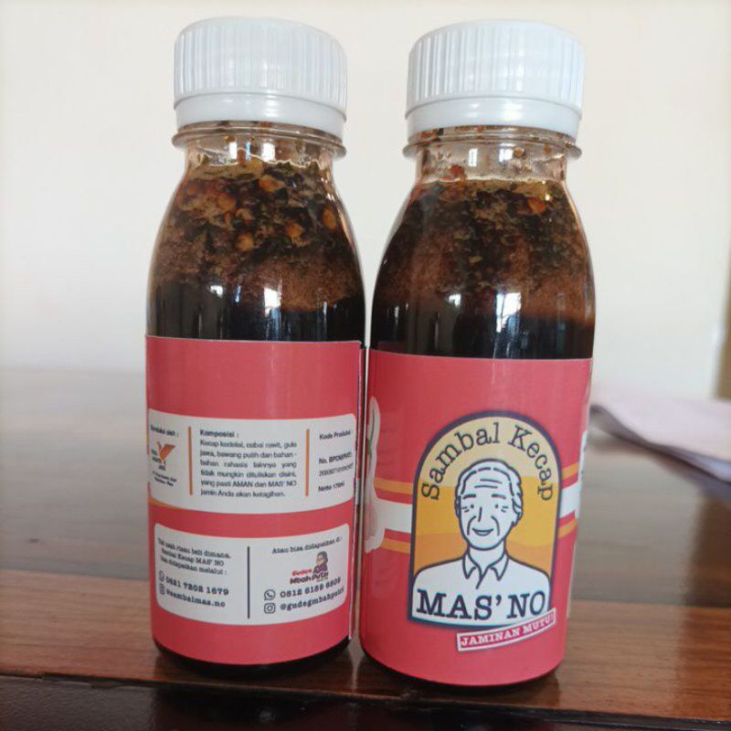 

Sambal Kecap Mas'No || bahan-bahan pilihan Mas'No || Aman