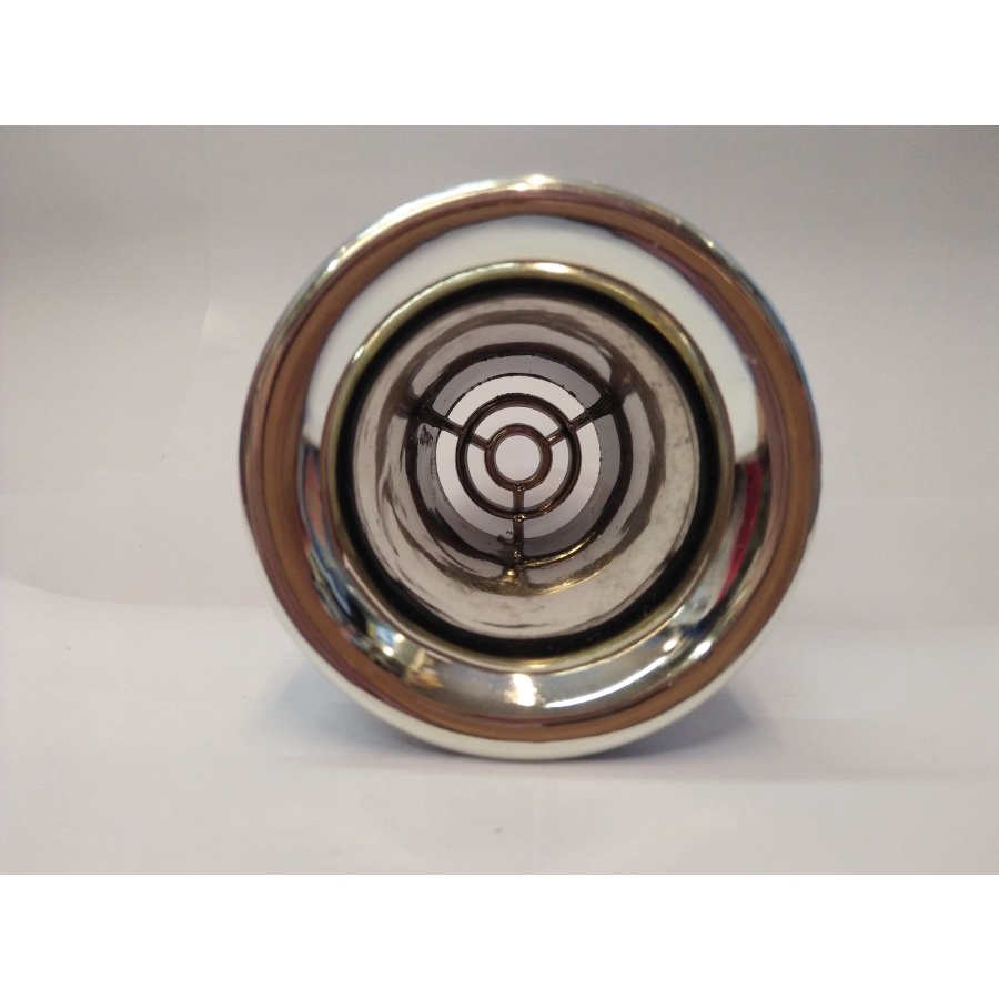 Lubang angin box speaker/ spiker tanggung/ sedang silver