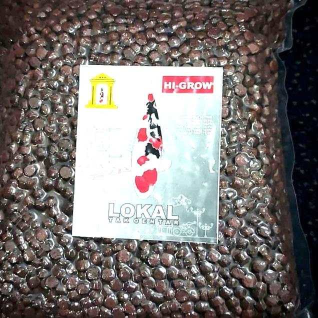 pakan ikan koi LTG (lokal tak gentar)