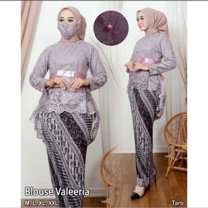 STELAN KEBAYA TILLE AURORA PITA| KEBAYA PESTA| KEBAYA MODERN| SET KEBAYA WISUDA| KEBAYA BRUKAT| KEBAYA TUNANGAN| TUNIK| OUTFIT WANITA