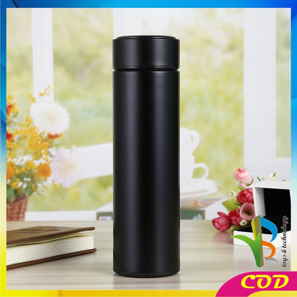 RB-C311 C312 Termos Air Panas Stainless 500ML Termos Suhu Digital Display Temperatur /  Thermos Air Panas Polos / Vacuum Flask Termos Air TAHAN PANAS