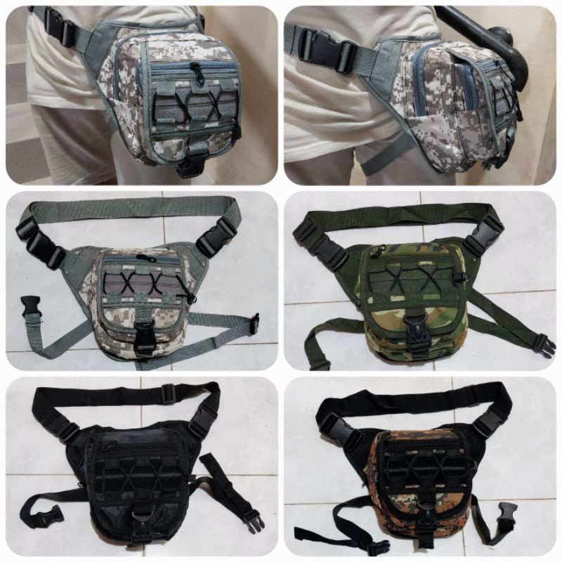 tas pria army besar dan kecil