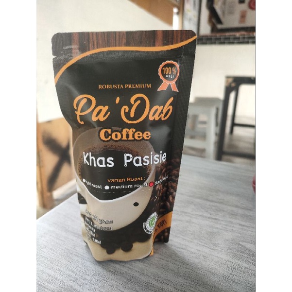 

pa'dab coffee khas pasisie robusta premium 85 gr varian dark rost