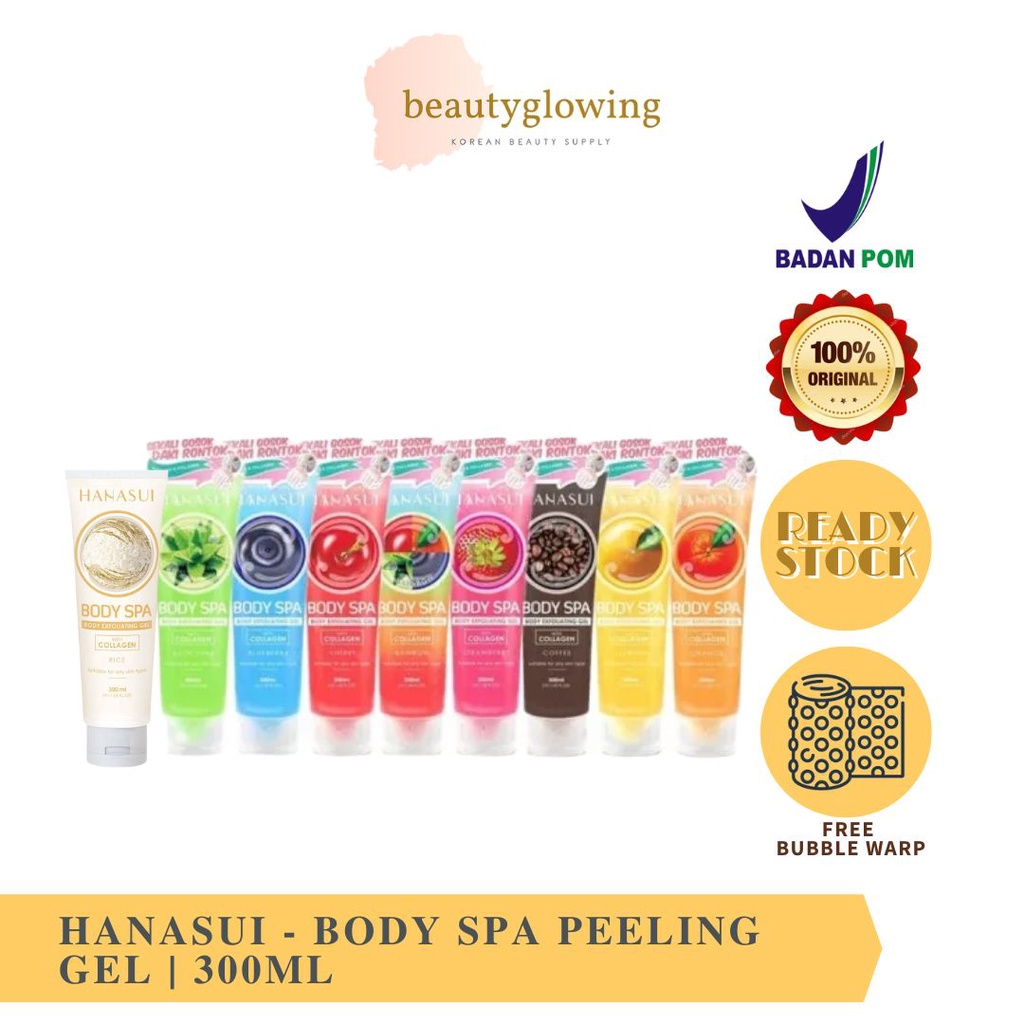 HANASUI Body Spa Peeling Gel 300ml