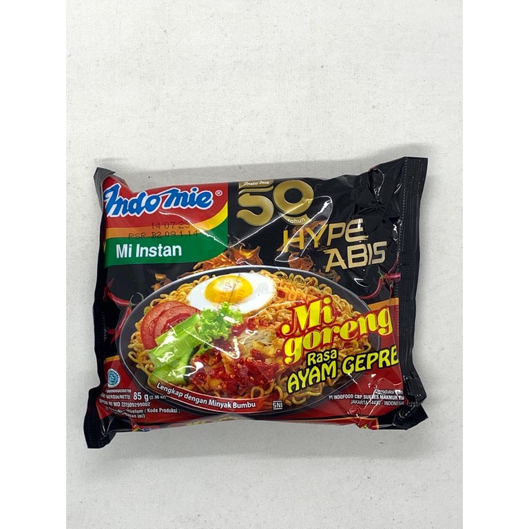 

MIE INSTANT INDOMIE AYAM GEPREK