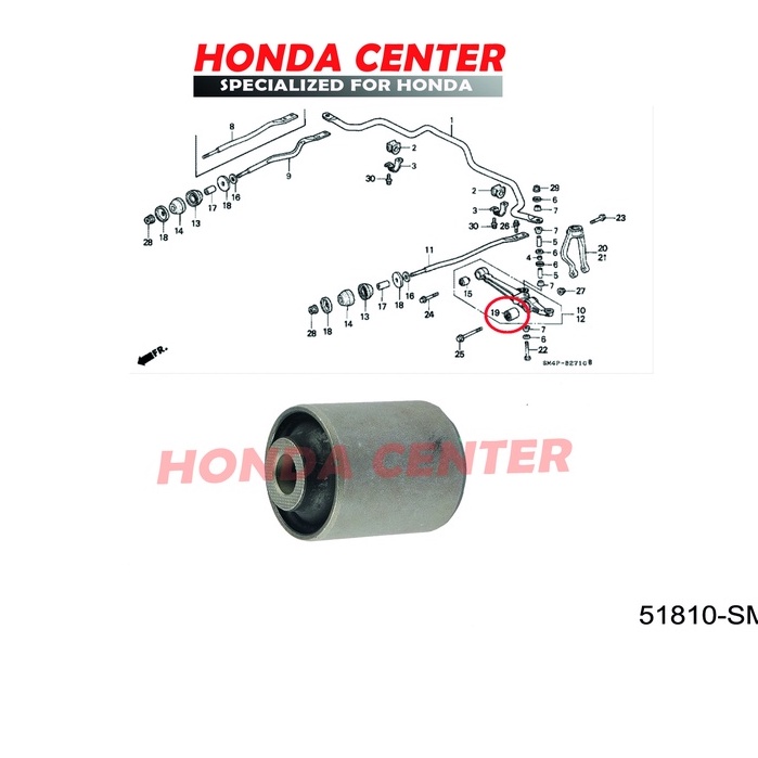 bushing bush bosh bos karet lower arm sayap depan accord maestro cielo vti cm5 cp2 1990 1991 1992 1993 1994 1995 1996 1997 1998 1999 2000 2001 2002 2003 2004 2005 2006 2007 2008 2009 2010 2011 2012